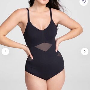 Honeylove Black LiftWear Cami Bodysuit XL NWT